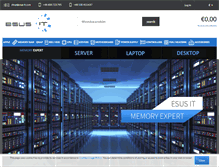 Tablet Screenshot of esus-it.com